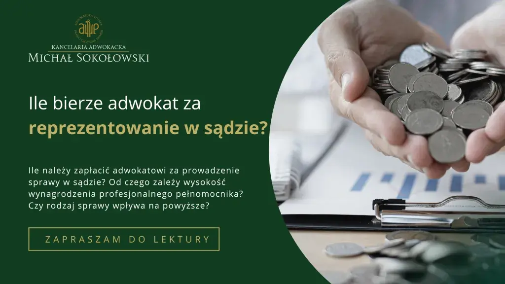 Ile kosztuje adwokat w sprawie z zus? Nie daj się zaskoczyć!
